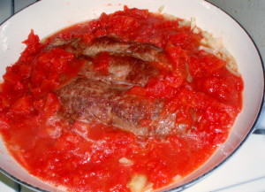 Swiss Steak in pan