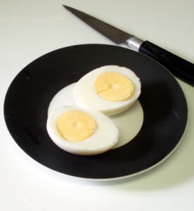 Tender Hard Cooked Egg - inhabitedkitchen.com