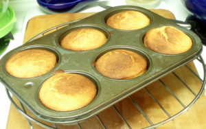 Baked Corn Muffins - www.inhabitedkitchen.com