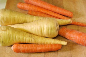 Parsnips and carrots - www.inhabitedkitchen.com