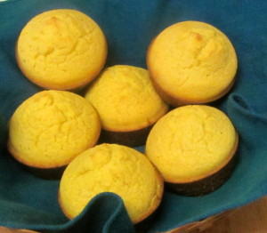 Homemade gluten free corn muffins - www.inhabitedkitchen.com