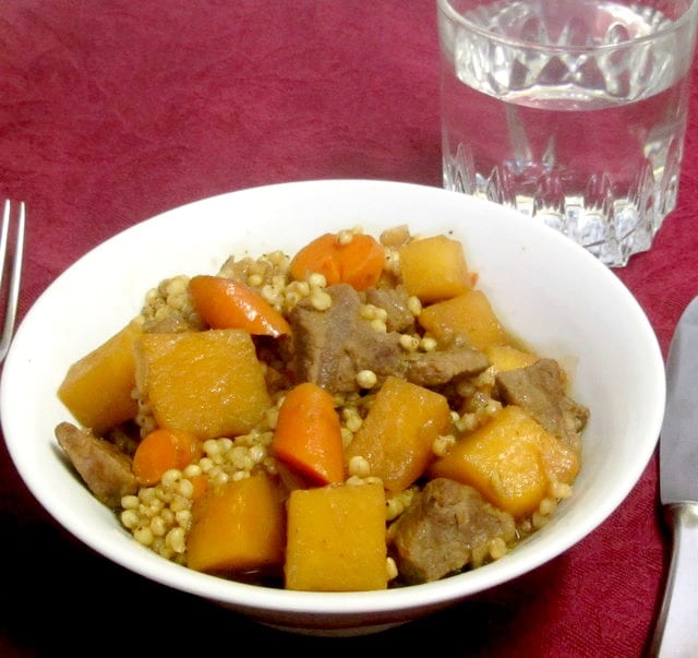 Use sorghum instead of barley to make a delicious beef stew - www.inhabitedkitchen.com