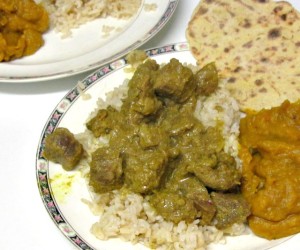 Dinner - ginger lamb curry - www.inhabitedkitchen.com 