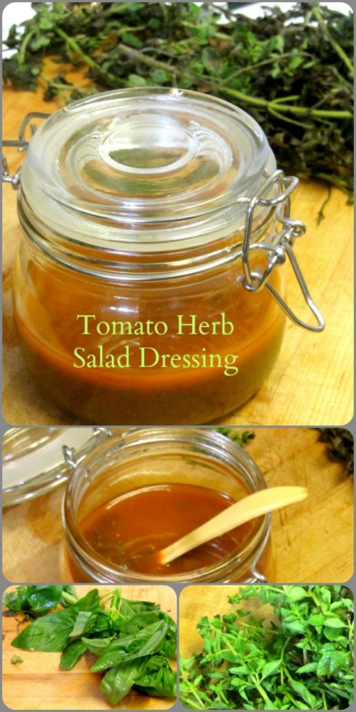 Tomato Herb Salad Dressing - Inhabited Kitchen