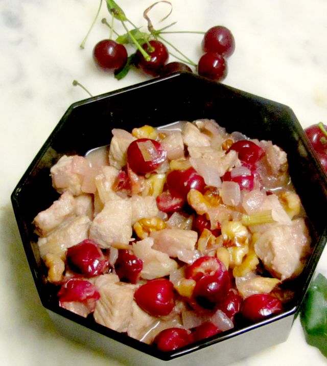 Pork with Sour Cherries