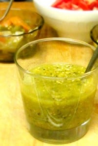 Planning for Meals - Salsa Verde