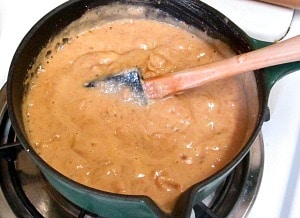 Fix this quick chipotle peanut sauce very easily, and then keep it on hand to use in many recipes! 