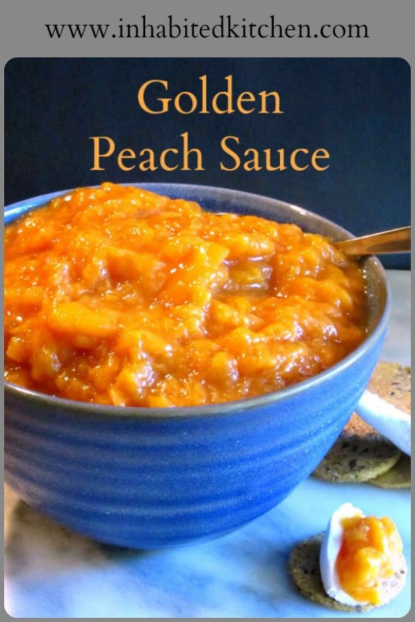 Easy Blender Peach Sauce